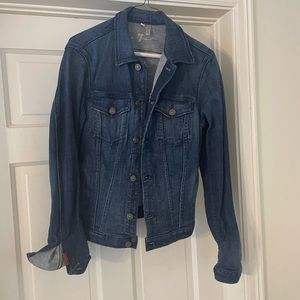 7 For All Mankind Dark Blue Denim Jacket